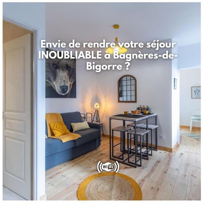 Refuge De L'Ours : T2 Equipe Avec Parking Et Wifi Apartman Bagnères-de-Bigorre Kültér fotó